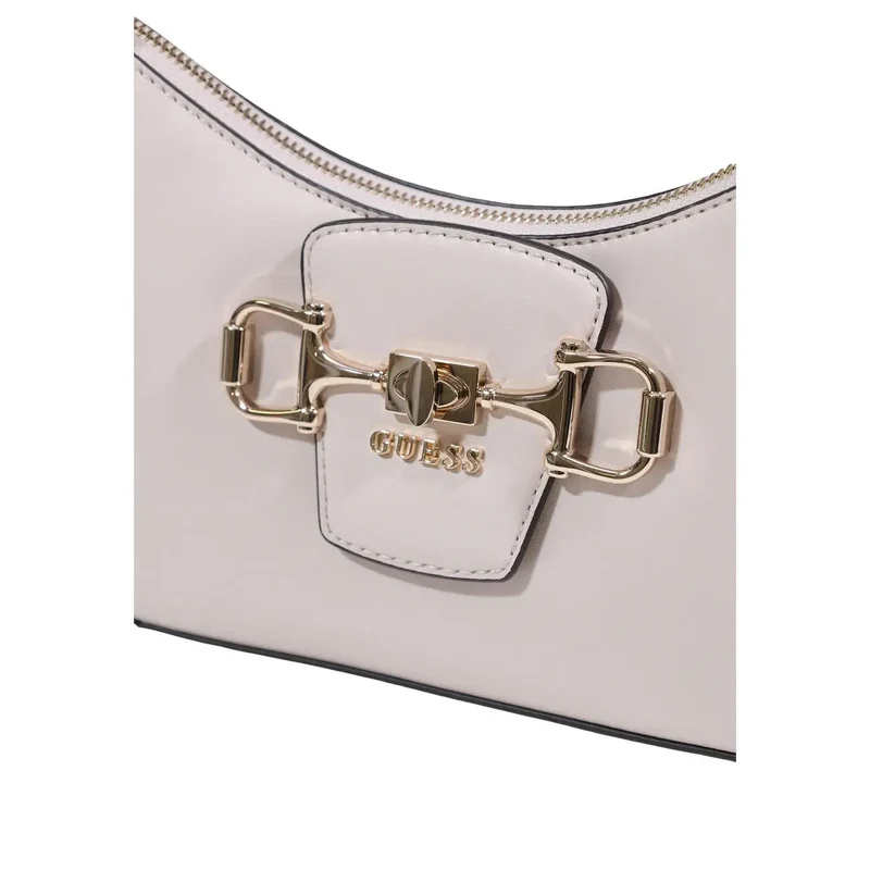 Rate Pink Polyurethan-Handtasche mit Reißverschlusstaschen
