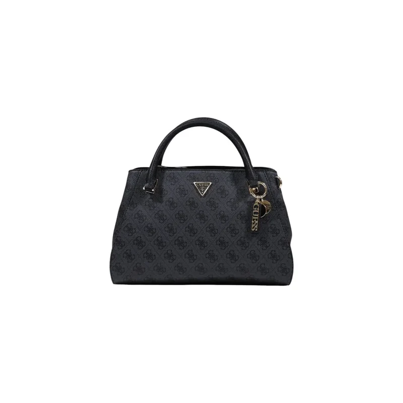 Guess Grauer Druck Handtasche mit Schultergurt