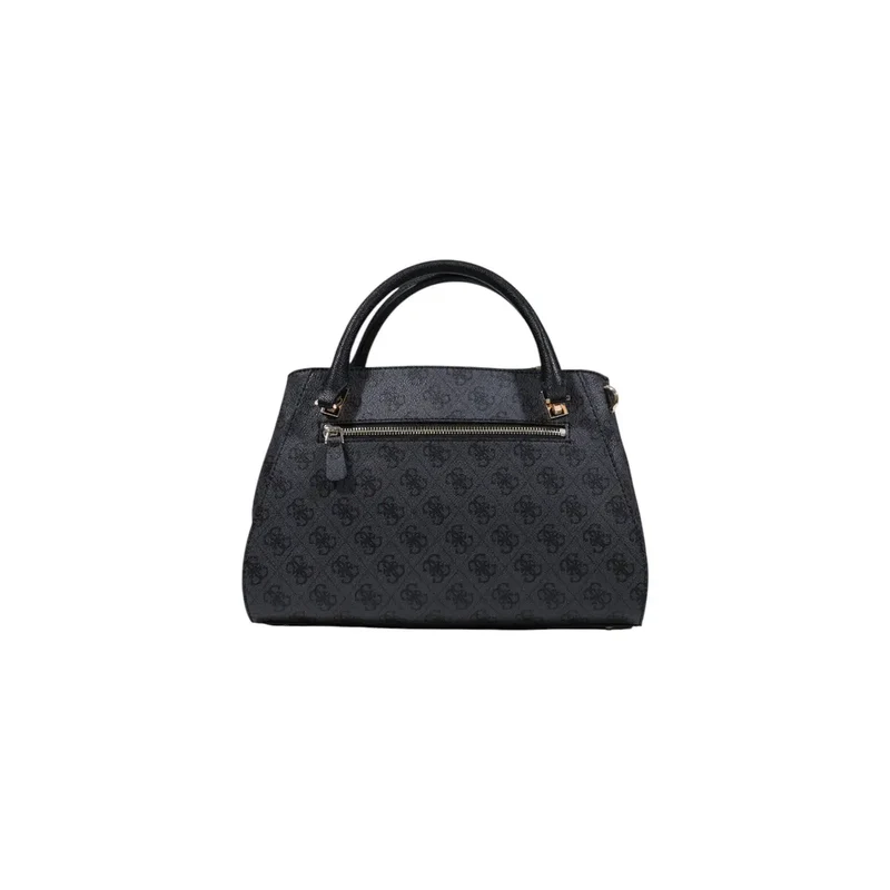Guess Grauer Druck Handtasche mit Schultergurt
