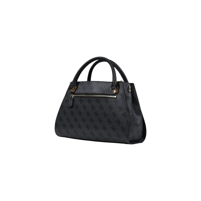 Guess Grauer Druck Handtasche mit Schultergurt