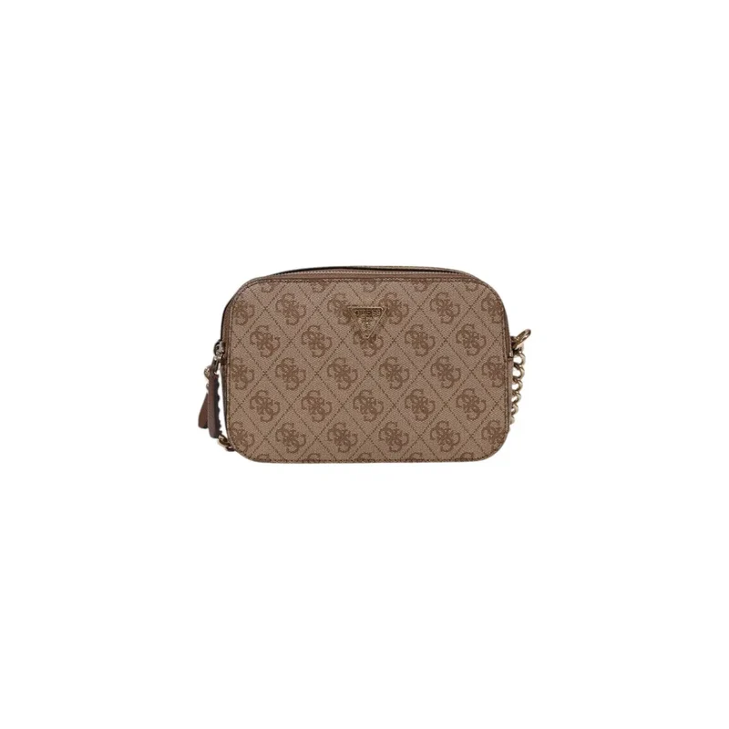 Guess Braun Polyurethan Schultertasche für Damen