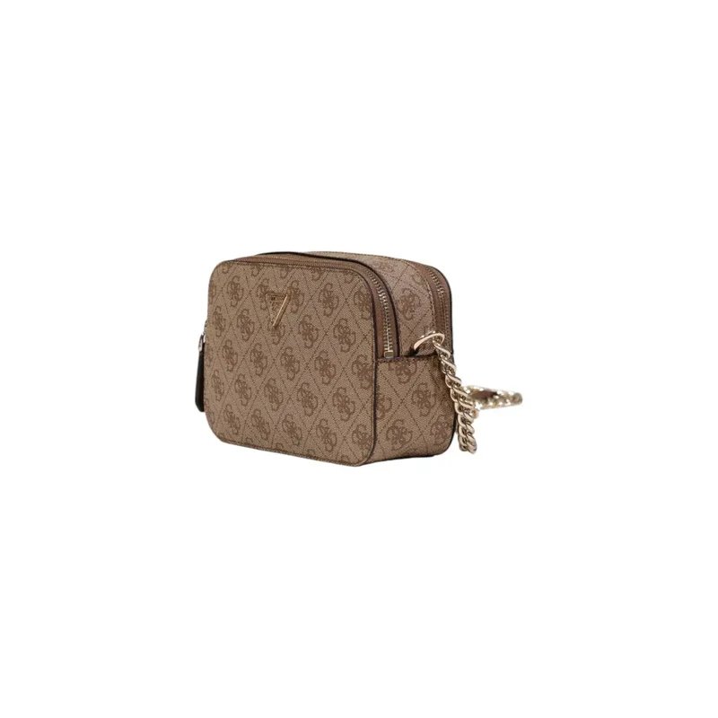 Guess Braun Polyurethan Schultertasche für Damen