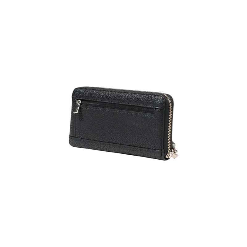 Guess Schwarz Polyurethan Damen Geldbörse Frühjahr Sommer Kollektion