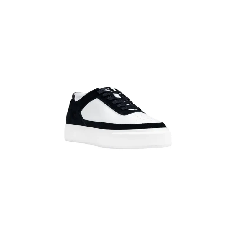 Calvin Klein Jeans Schwarz Leder Sneakers für Männer