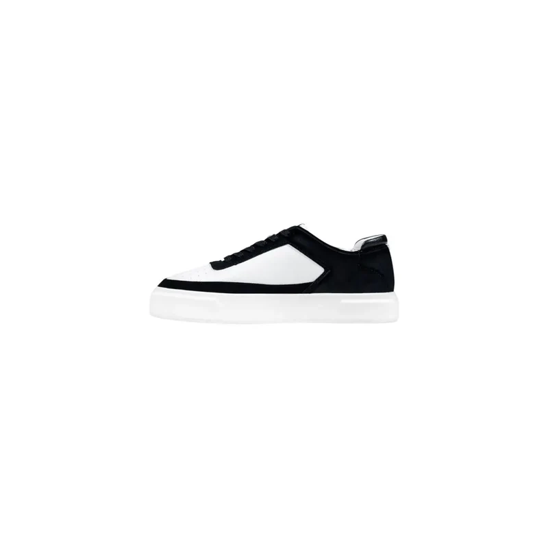 Calvin Klein Jeans Schwarz Leder Sneakers für Männer