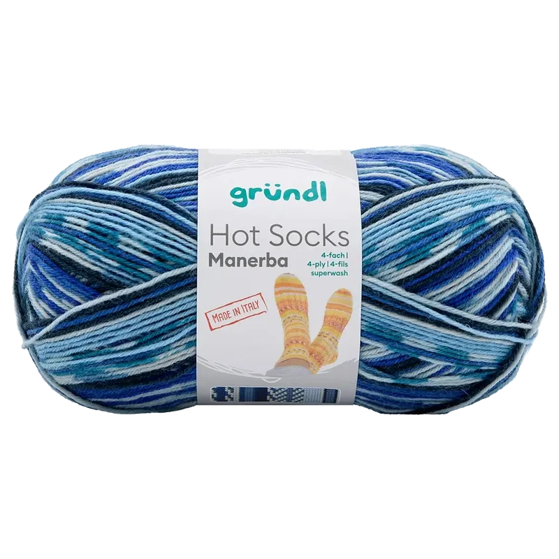 Hot Socks Manerba 4-fach Sockenwolle