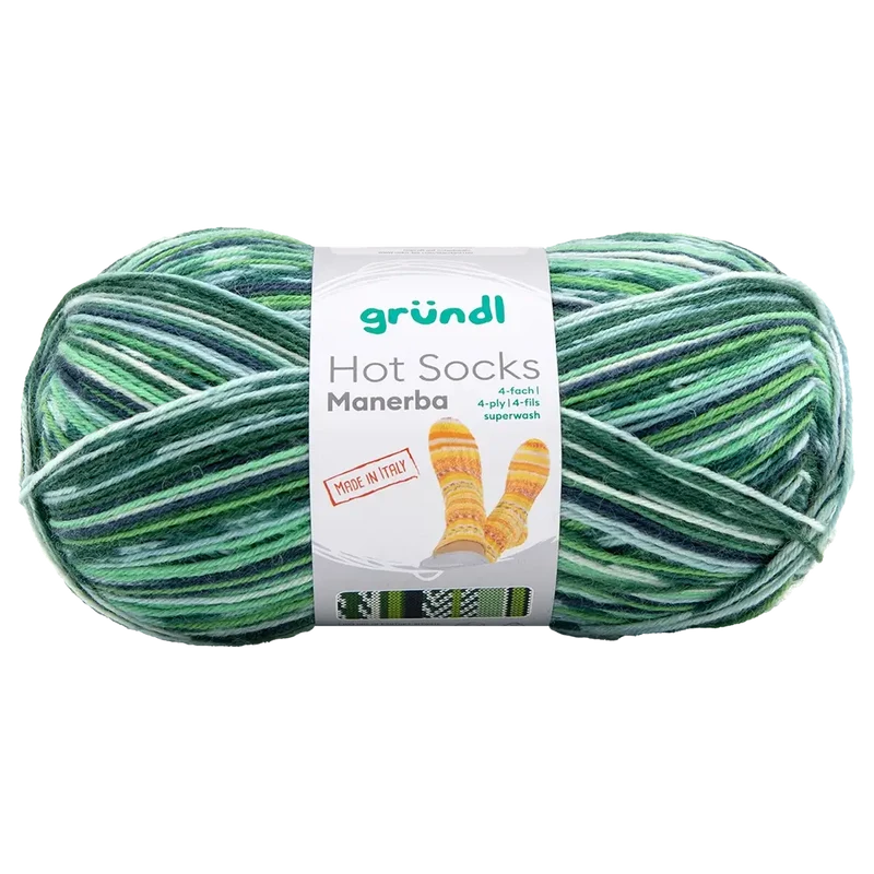 Hot Socks Manerba 4-fach Sockenwolle