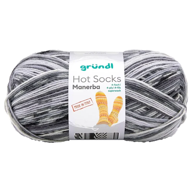 Hot Socks Manerba 4-fach Sockenwolle