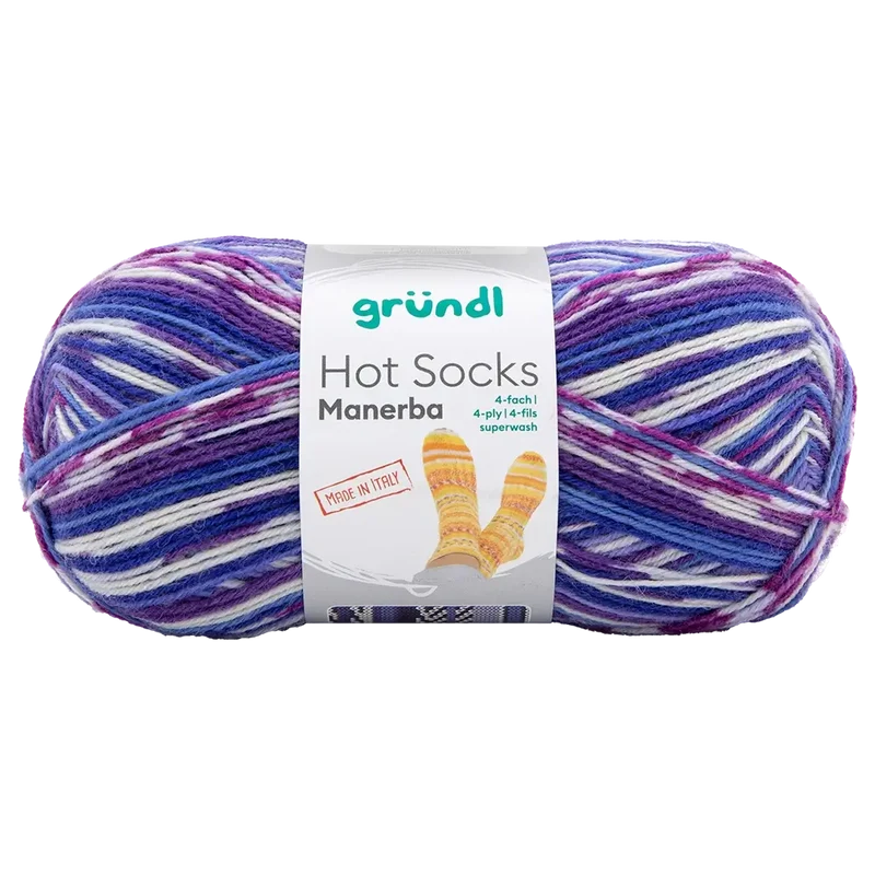 Hot Socks Manerba 4-fach Sockenwolle