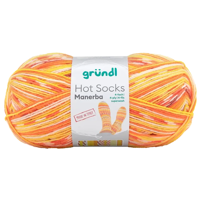 Hot Socks Manerba 4-fach Sockenwolle