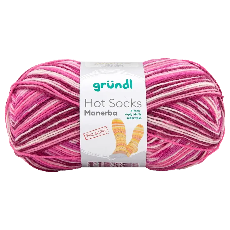 Hot Socks Manerba 4-fach Sockenwolle