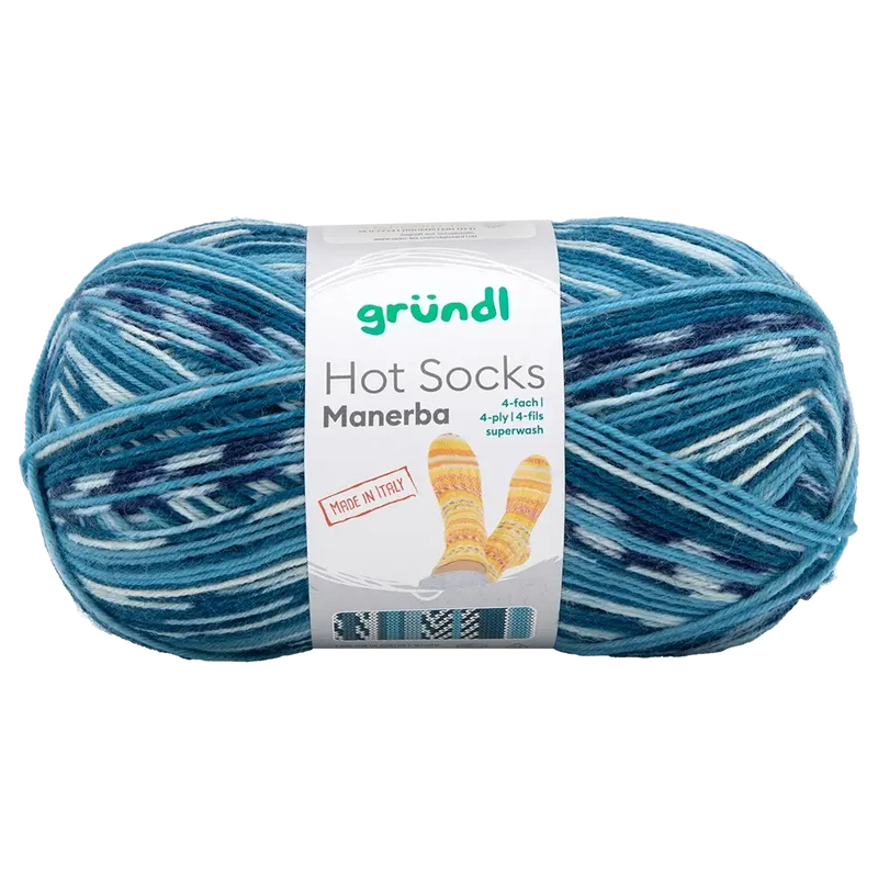 Hot Socks Manerba 4-fach Sockenwolle