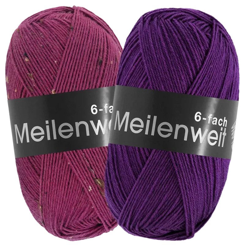 Meilenweit 150 6-fach Sockenwolle