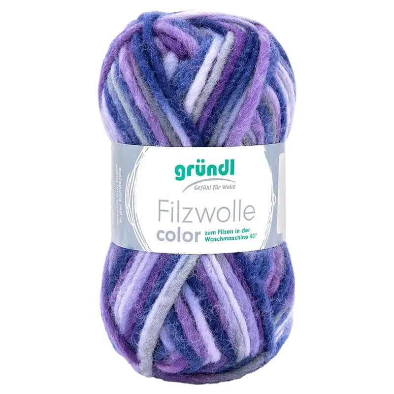 Filzwolle Color