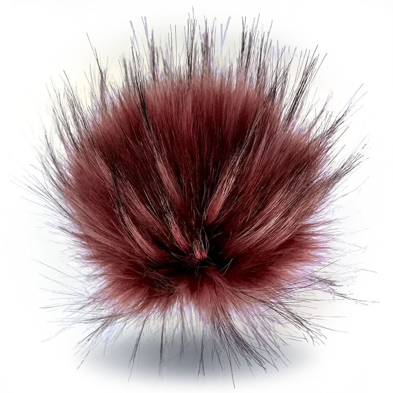 Bommel mit Druckknopf Ø 15 bis 17 cm