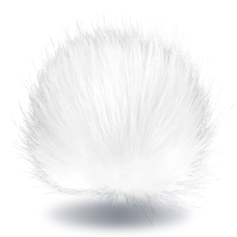 Bommel mit Druckknopf Ø 15 bis 17 cm