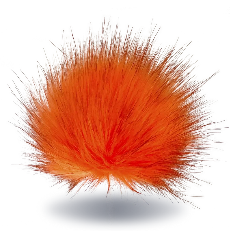 Bommel mit Druckknopf Ø 15 bis 17 cm