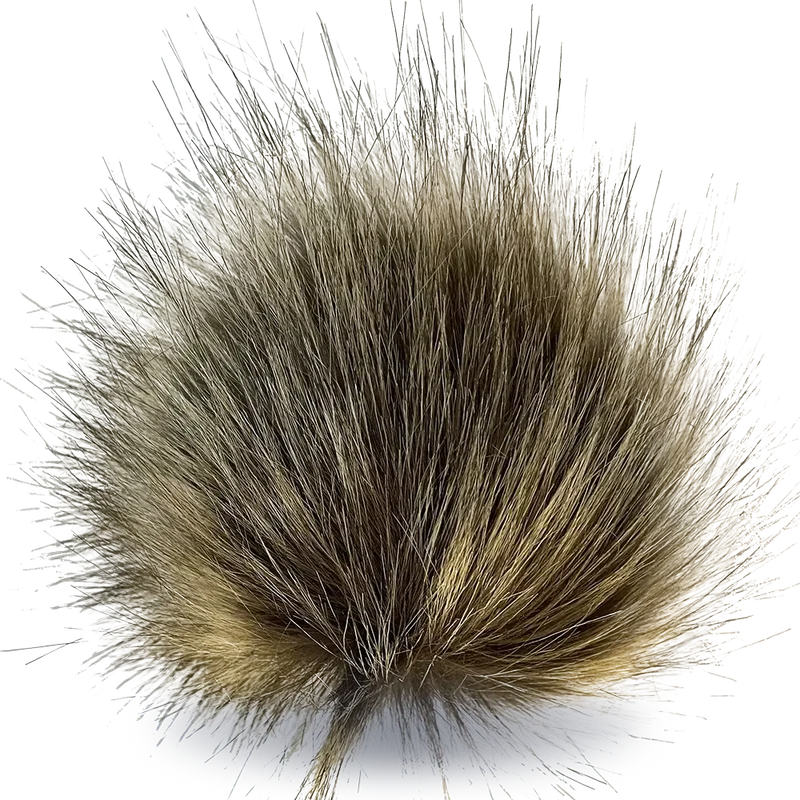Bommel mit Druckknopf Ø 15 bis 17 cm