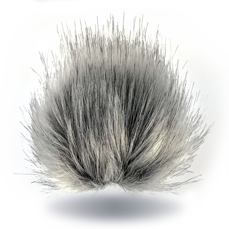Bommel mit Druckknopf Ø 15 bis 17 cm