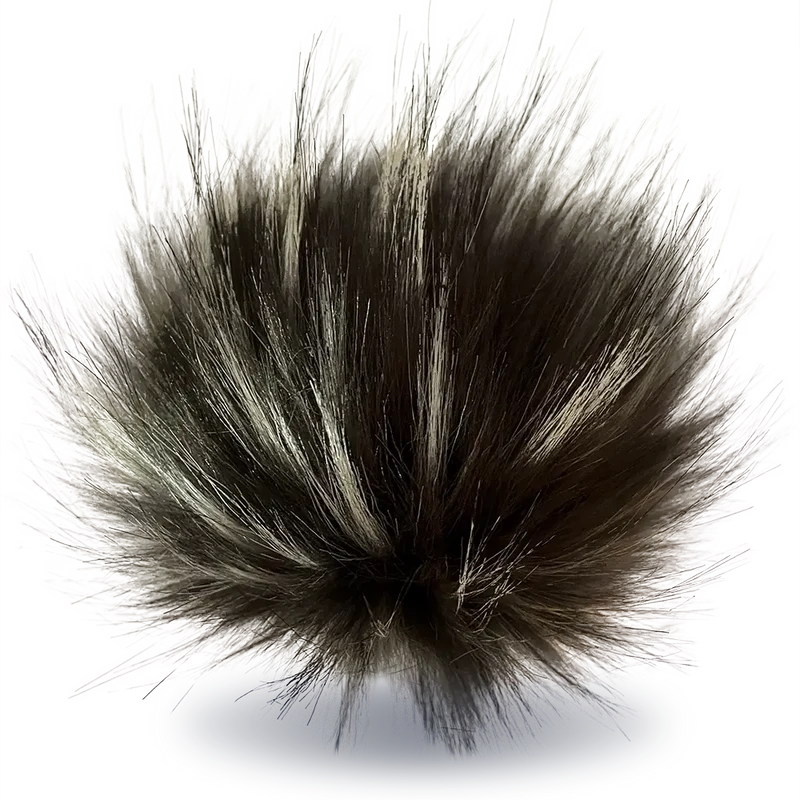 Bommel mit Faden Ø 15 bis 17 cm