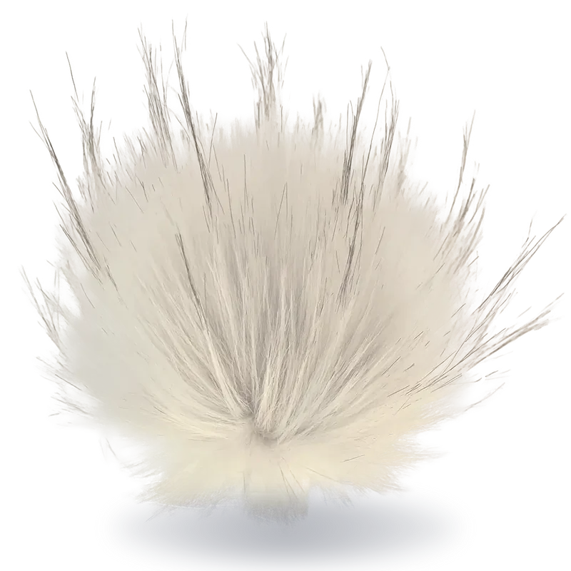 Bommel mit Faden Ø 15 bis 17 cm