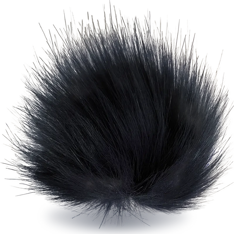 Bommel mit Faden Ø 15 bis 17 cm