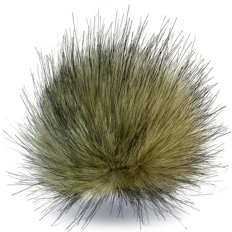 Bommel mit Faden Ø 15 bis 17 cm