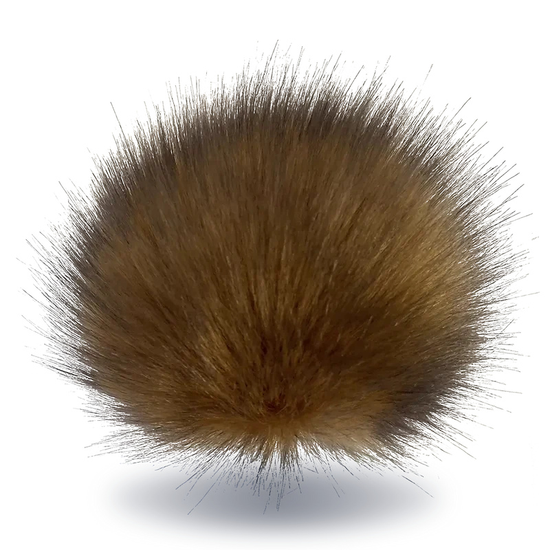 Bommel mit Faden Ø 15 bis 17 cm