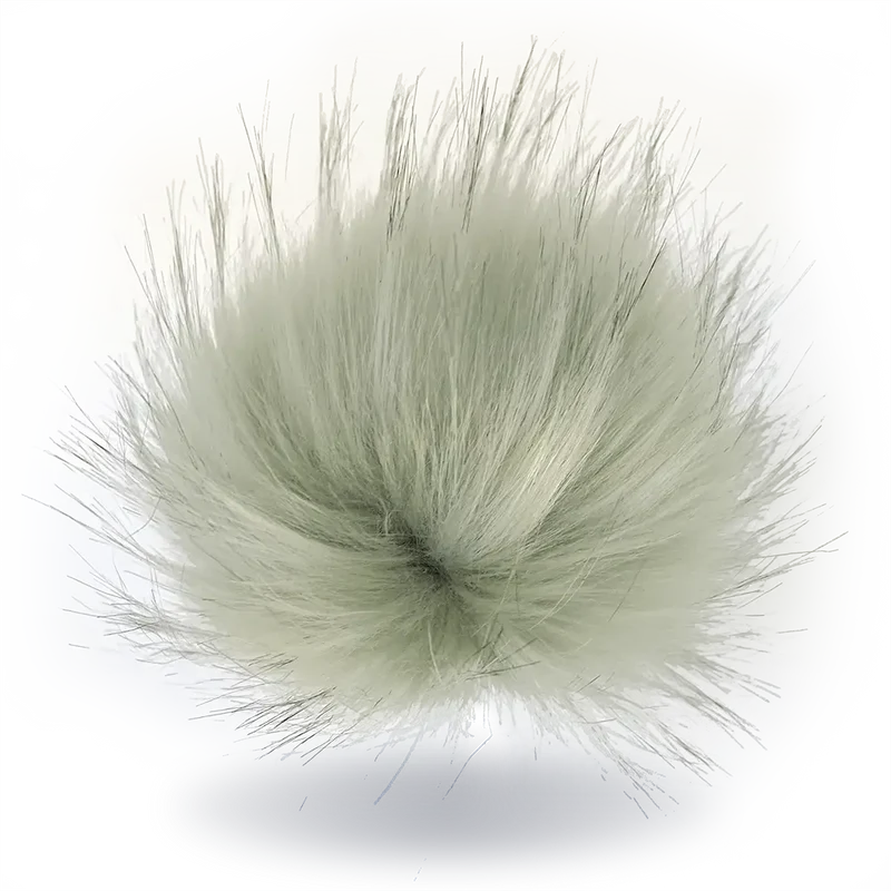 Bommel mit Faden Ø 15 bis 17 cm