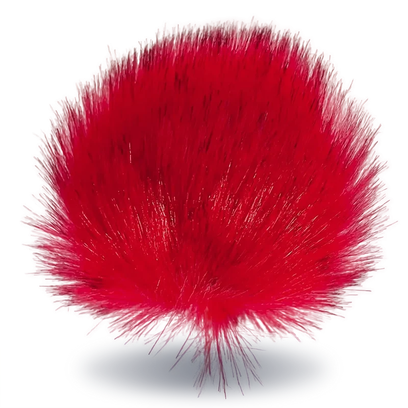 Bommel mit Faden Ø 10 bis 12 cm