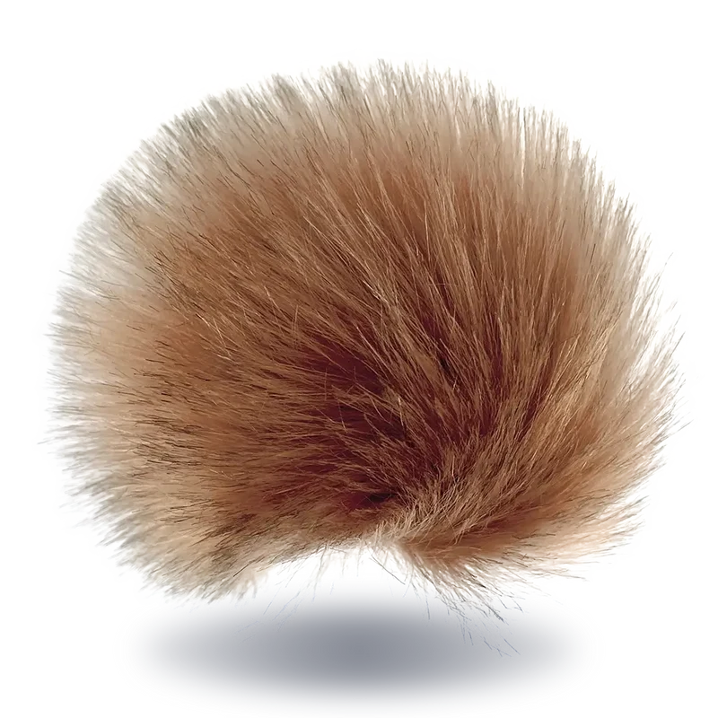 Bommel mit Faden Ø 10 bis 12 cm