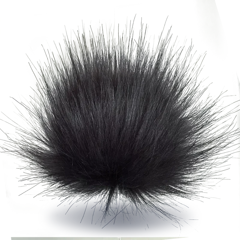 Bommel mit Faden Ø 10 bis 12 cm