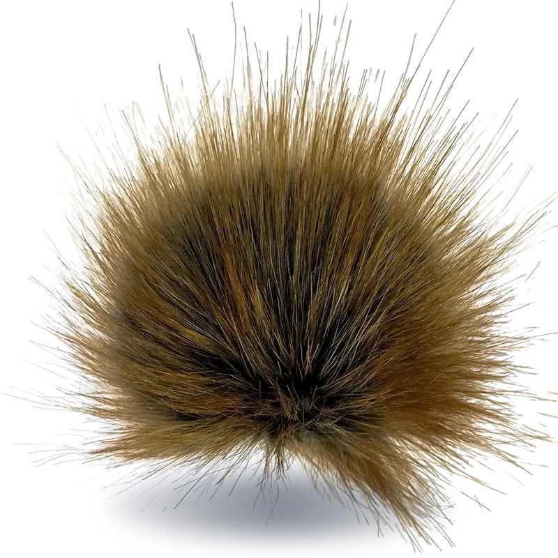 Bommel mit Faden Ø 10 bis 12 cm