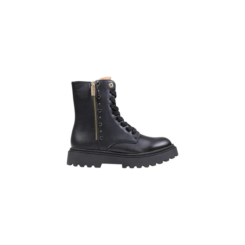 Alviero Martini Prima Classe Schwarze Stiefel mit Reißverschluss