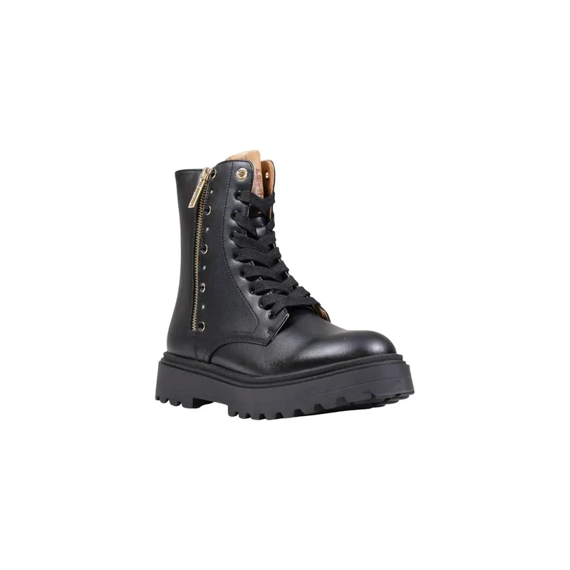 Alviero Martini Prima Classe Schwarze Stiefel mit Reißverschluss
