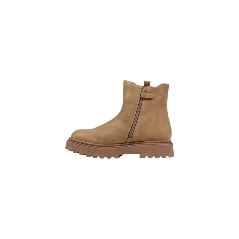 Alviero Martini Prima Classe Beige Knöchelstiefel mit Reißverschluss