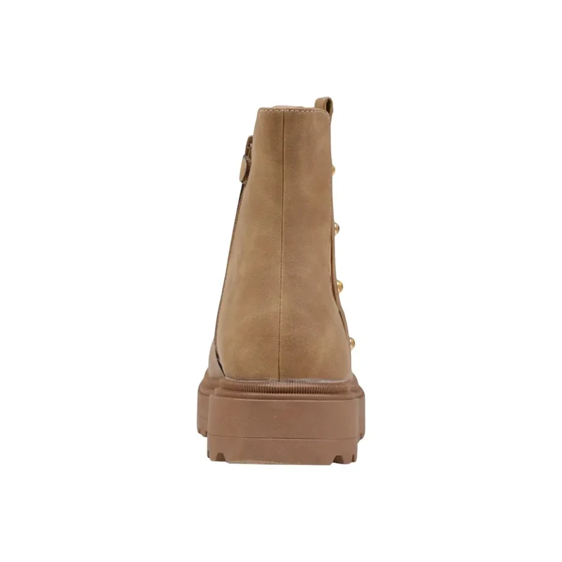 Alviero Martini Prima Classe Beige Knöchelstiefel mit Reißverschluss
