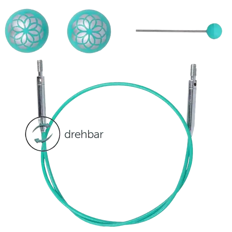 Seil Swivel 360° für austauschbare Nadelspitzen