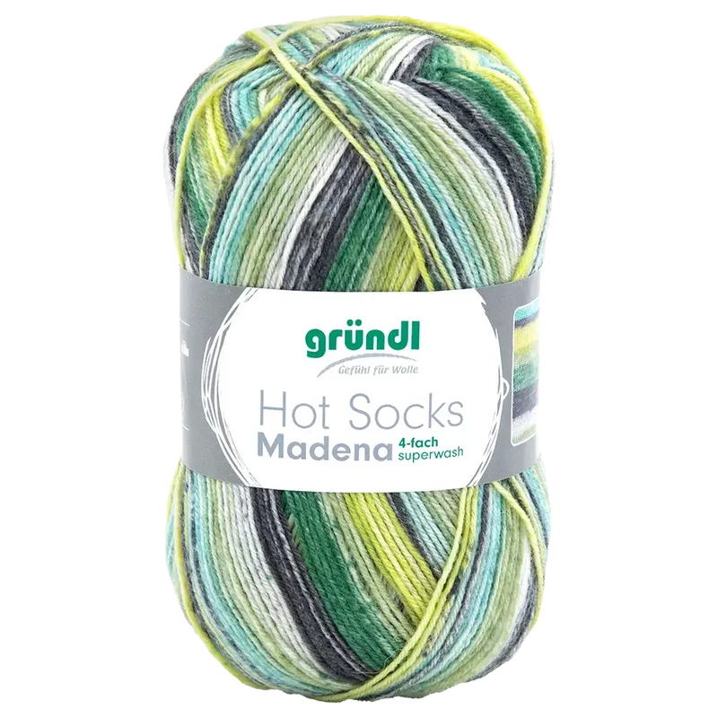 Hot Socks Madena 4-fach Sockenwolle