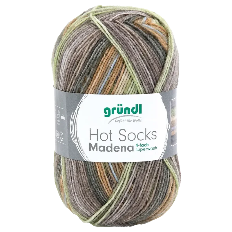 Hot Socks Madena 4-fach Sockenwolle