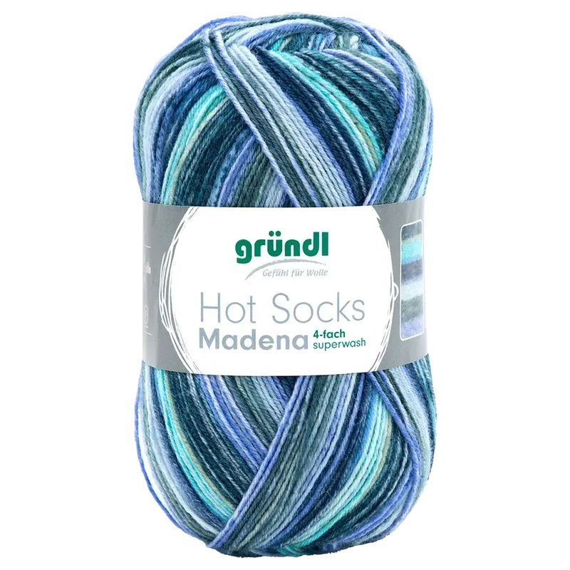 Hot Socks Madena 4-fach Sockenwolle