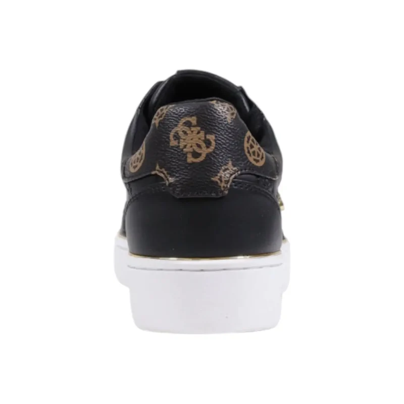 Guess Damen Schwarz bedruckt Slip-On-Sneaker Polyurethan