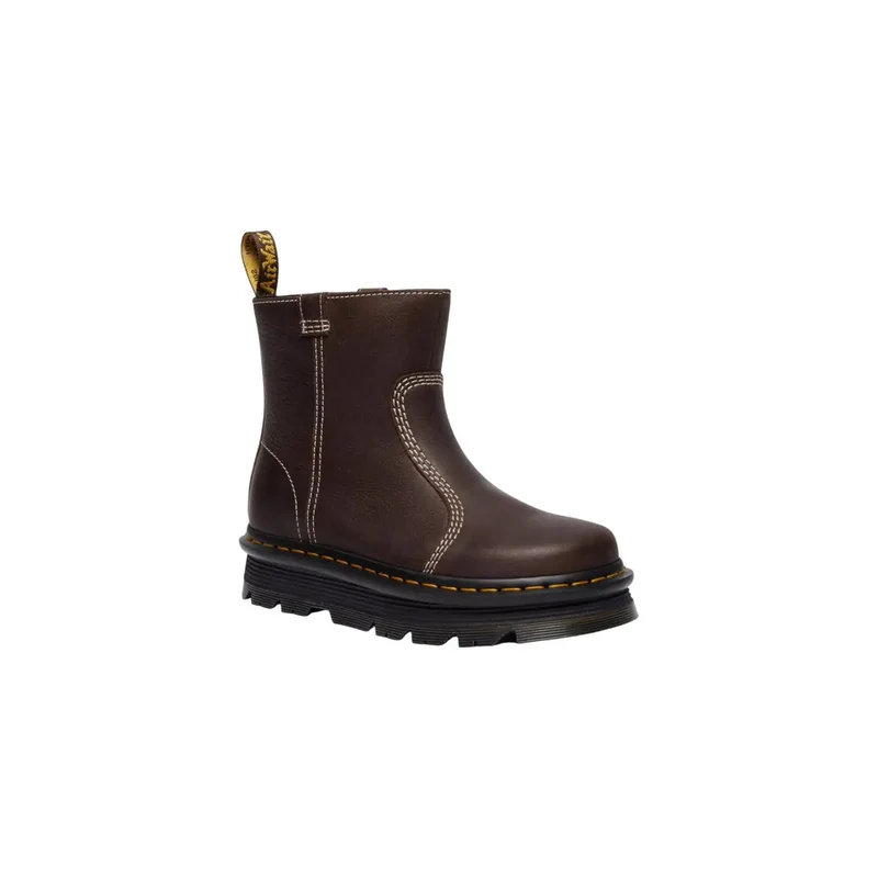 Dr. Martens Damen Braun Leder Knöchelstiefel