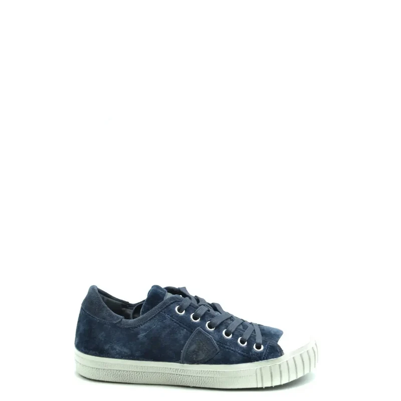 Philippe Model Blau Stoff Turnschuhe für Frauen Frühling Sommer
