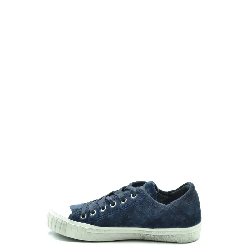 Philippe Model Blau Stoff Turnschuhe für Frauen Frühling Sommer