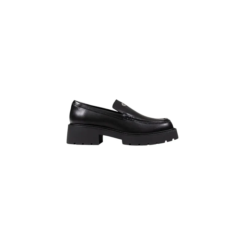 Calvin Klein Jeans Damen Schwarze Woll-Zeheneinstiegschuhe