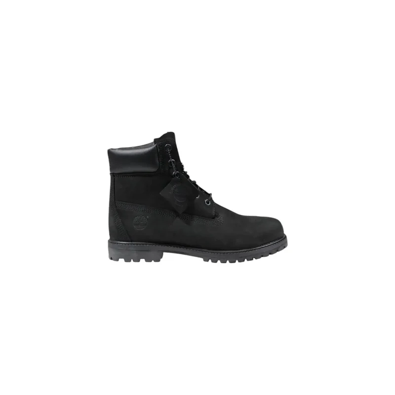 Timberland Damen Schwarze Lederstiefel