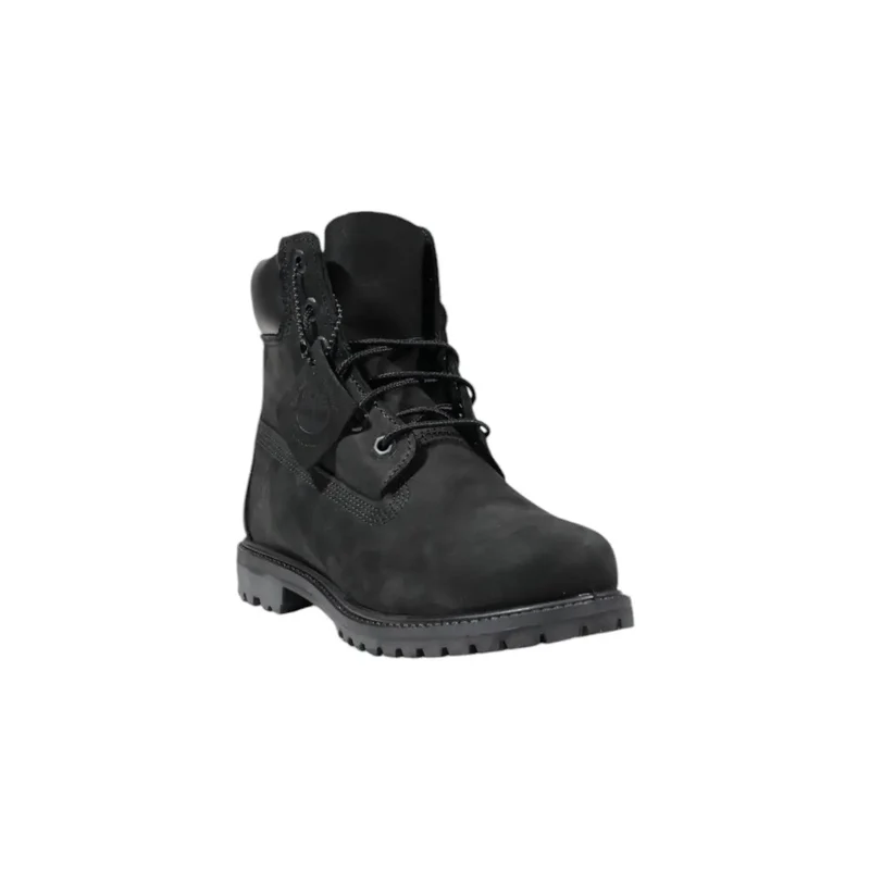 Timberland Damen Schwarze Lederstiefel