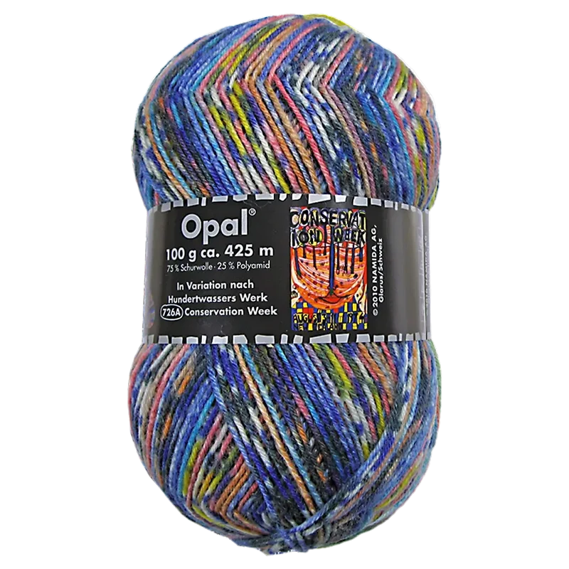 Hundertwasser Sockenwolle