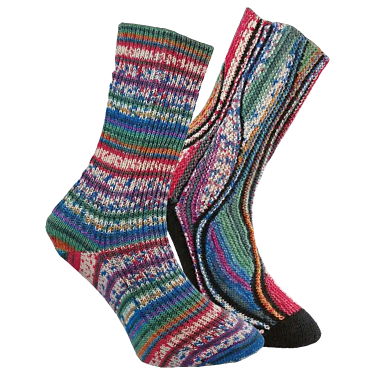 Hundertwasser Sockenwolle